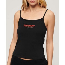 тениска,дамски,тениски,superdry,sportswear,logo,fitted,sleeveless,t,shirt,black
