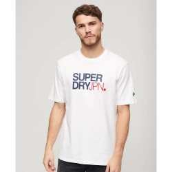тениска,мъжки,тениски,superdry,sportswear,logo,loose,short,sleeve,t,shirt,brilliant,white,(white)