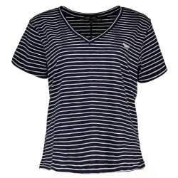 тениска,дамски,тениски,superdry,studios,slub,embroidered,vee,short,sleeve,v,neck,t,shirt,multicolor,(navy,optic,stripe)