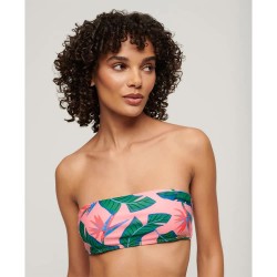 дамски,бански,костюми,superdry,tropical,bandeau,bikini,top,multicolor