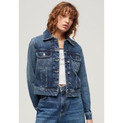 яке,дамски,якета,и,палта,superdry,trucker,denim,jacket,blue