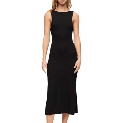 рокля,дамски,поли,и,рокли,superdry,twist,back,sleeveless,midi,dress,black
