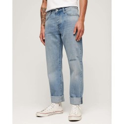 дънки,мъжки,панталони,superdry,vintage,straight,fit,jeans,blue