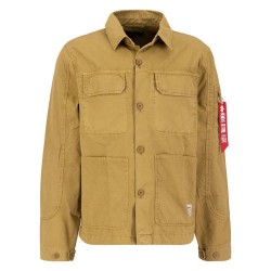 мъжки,якета,alpha,industries,color,block,overshirt,khaki,(green)