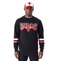 тениска,мъжки,тениски,new,era,nba,arch,chicago,bulls,long,sleeve,t,shirt,black