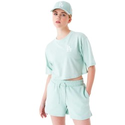 тениска,дамски,тениски,new,era,mlb,le,crop,los,angeles,dodgers,short,sleeve,t,shirt,white,(green)
