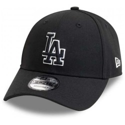 шапка,всички,шапки,new,era,pop,outline,9forty,los,angeles,dodgers,cap,black,(black)