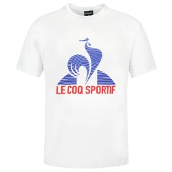 тениска,детски,тениски,le,coq,sportif,tennis,fanwear,24,n°1,short,sleeve,t,shirt,new,optical,white,rouge,elec,bleu,elec,(white)