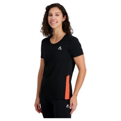тениска,дамски,тениски,le,coq,sportif,training,n°1,short,sleeve,t,shirt,black,orange,perf,(black)