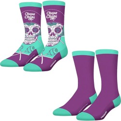 чорапи,дамски,чорапи,freegun,cotton,collection,chupachups,socks,6,pairs,purple,(multicolor)