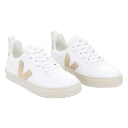 маратонки,детски,маратонки,veja,small,v,10,laces,teen,trainers,beige