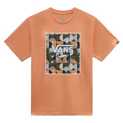 тениска,мъжки,тениски,vans,classic,print,box,short,sleeve,t,shirt,orange,(copper,tan,white)