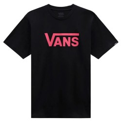 тениска,мъжки,тениски,vans,classic,short,sleeve,t,shirt,black,honeysuck,(black)
