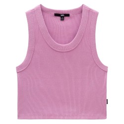 тениска,дамски,топове,vans,drew,rib,sleeveless,t,shirt,pink,(smoky,grape)