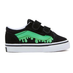 маратонки,детски,маратонки,vans,old,skool,v,trainers,green,(glow,black,gr)