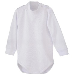 Calamaro C01210 Long Sleeve Body - White (White) детски,облекла,за,момчета,детски,облекла,за,момичета,calamaro,c01210,long,sleeve,body,white,(white)
