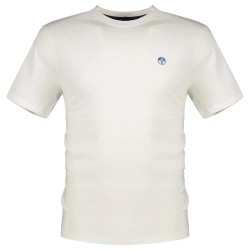 тениска,мъжки,тениски,north,sails,basic,bollo,short,sleeve,t,shirt,beige,(white)