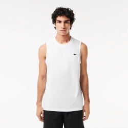 тениска,мъжки,тениски,lacoste,th2402,sleeveless,t,shirt,white