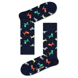 чорапи,мъжки,чорапи,happy,socks,puppy,love,sock,half,long,socks,multicolor,(navy)