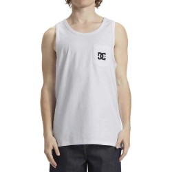 тениска,мъжки,тениски,dc,shoes,adyzt05378,star,sleeveless,t,shirt,white,(white)