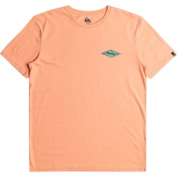 тениска,мъжки,тениски,quiksilver,fossilized,short,sleeve,t,shirt,papaya,punch,(orange)