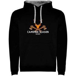 суичър,мъжки,пуловери,kruskis,camping,season,two,colour,hoodie,black,grey,(black)