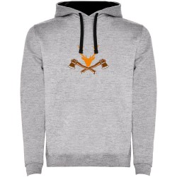 суичър,мъжки,пуловери,kruskis,camping,season,two,colour,hoodie,heather,grey,black,(grey)