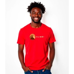 тениска,мъжки,тениски,kruskis,climb!,short,sleeve,t,shirt,red,(red)