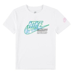 Тениска Nike Futura Micro Text short sleeve T-shirt - White (White) тениска,мъжки,тениски,дамски,тениски,nike,futura,micro,text,short,sleeve,t,shirt,white,(white)