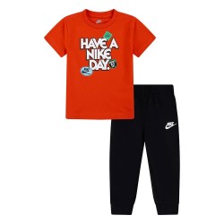 Nike Soa Fleece short sleeve set - Black (Black) детски,екипи,детски,облекла,за,момчета,nike,soa,fleece,short,sleeve,set,black,(black)