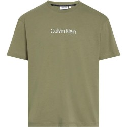 тениска,мъжки,тениски,calvin,klein,hero,logo,comfort,short,sleeve,t,shirt,delta,green,(green)