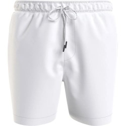 бански,гащета,мъжки,бански,костюми,calvin,klein,km0km00958,swimming,shorts,white,(pvh,classic,white)