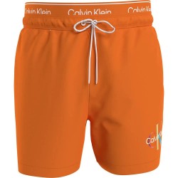 бански,гащета,мъжки,бански,костюми,calvin,klein,km0km01006,swimming,shorts,orange,(vibrant,orange)