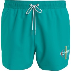 бански,гащета,мъжки,бански,костюми,calvin,klein,km0km01007,swimming,shorts,green