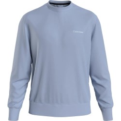 блуза,мъжки,пуловери,calvin,klein,micro,logo,repreve,sweatshirt,blue
