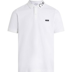 мъжки,блузи,с,яка,calvin,klein,stretch,embroid,logo,short,sleeve,polo,white