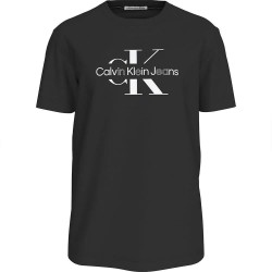тениска,мъжки,тениски,calvin,klein,jeans,disrupted,outline,monologo,short,sleeve,t,shirt,ck,black,(black)