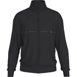 блуза,мъжки,пуловери,calvin,klein,jeans,logo,repeat,full,zip,sweatshirt,black,(ck,black)