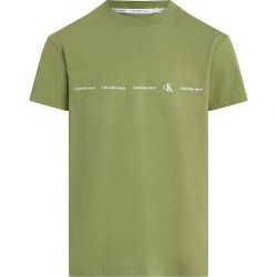 тениска,мъжки,тениски,calvin,klein,jeans,logo,repeat,short,sleeve,t,shirt,green