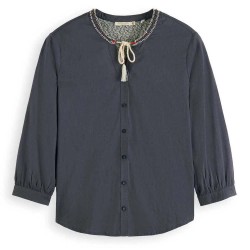 дамски,блузи,дамски,ризи,scotch,&,soda,beaded,blouse,grey