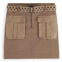 пола,дамски,поли,и,рокли,scotch,&,soda,cargo,short,skirt,brown