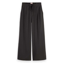 пижама,дамски,панталони,scotch,&,soda,eleni,piping,pyjama,pants,black