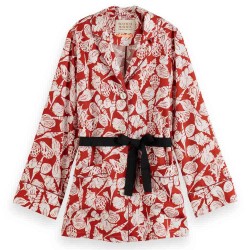 сако,дамски,сака,scotch,&,soda,shell,batik,printed,pyjama,blazer,shell,batik,terracotta