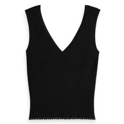 тениска,дамски,тениски,scotch,&,soda,tie,back,sleeveless,t,shirt,black