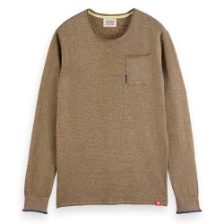 блуза,мъжки,пуловери,scotch,&,soda,177113,crew,neck,sweater,algae