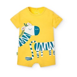 детски,облекла,за,момчета,boboli,138125,short,sleeve,romper,grapefruit,(yellow)