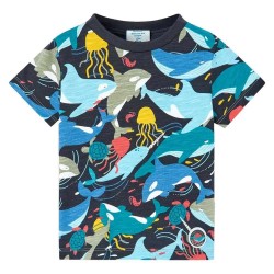 тениска,детски,тениски,boboli,318046,short,sleeve,t,shirt,multicolor,(print)