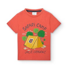 тениска,детски,тениски,boboli,328126,short,sleeve,t,shirt,orange,(copper)
