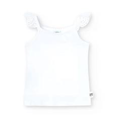 тениска,детски,тениски,boboli,438140,sleeveless,t,shirt,white,(white)