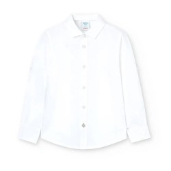 риза,с,дълъг,ръкав,детски,ризи,boboli,738031,long,sleeve,shirt,white